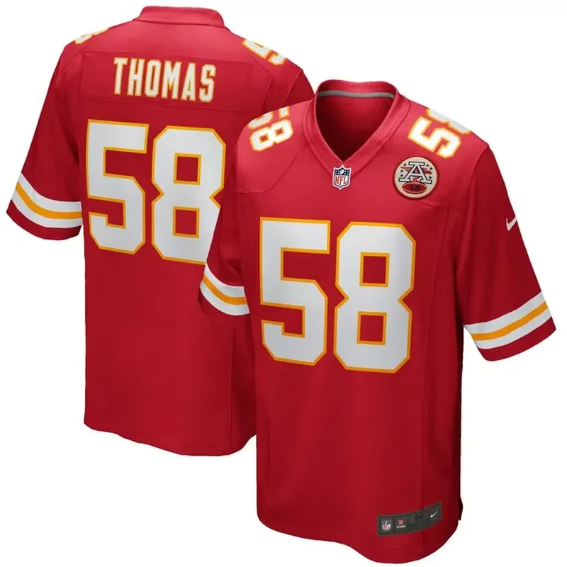 Tony Gonzalez Kansas City Chiefs Legacy Jersey Red - Image 2