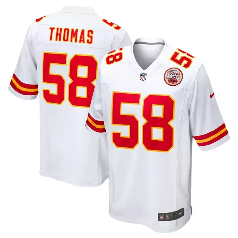 Trent McDuffie Kansas City Chiefs Player Game Jersey Red - Image 4