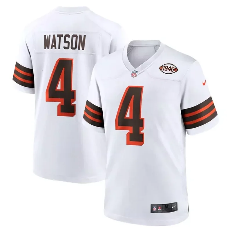 Bernie Kosar Cleveland Browns Retired Player Game Jersey White - Image 3