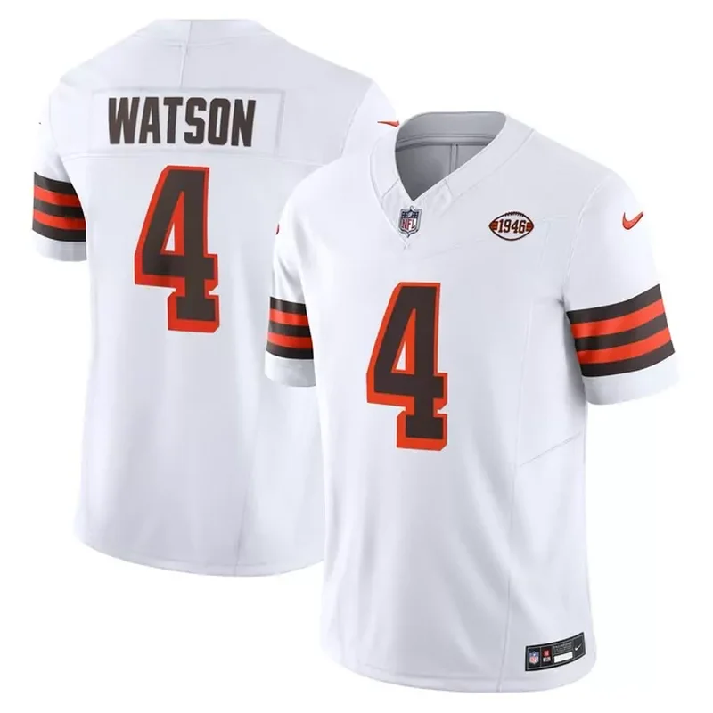 Baker Mayfield Cleveland Browns Womens 1946 Collection Alternate Game Jersey White - Image 3