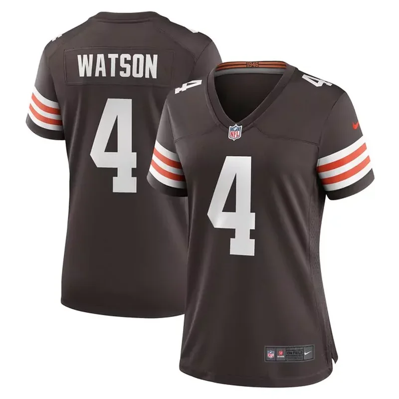Deshaun Watson Cleveland Browns Womens Player Jersey Brown