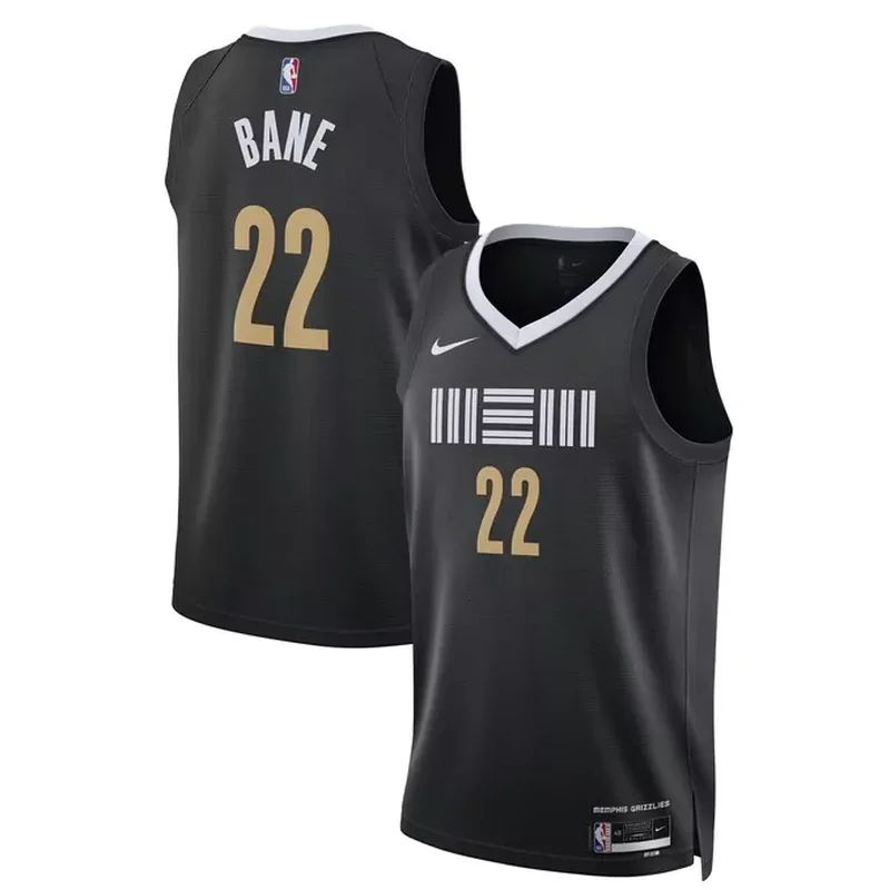 Desmond Bane Memphis Grizzlies Unisex 2023/24 Jersey Black City Edition