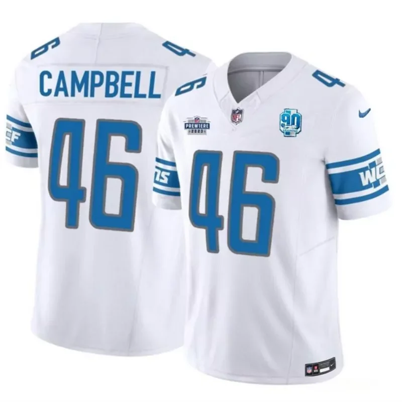 Detroit Lions #14 Amon Ra St Brown 2024 Salute to Service Limited Arctic Camo Football jersey - Image 3