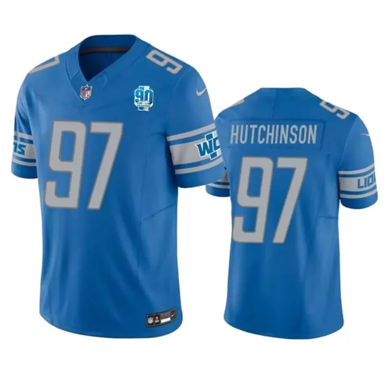 Detroit Lions #14 Amon Ra St Brown 2024 Salute to Service Limited Arctic Camo Football jersey - Image 4