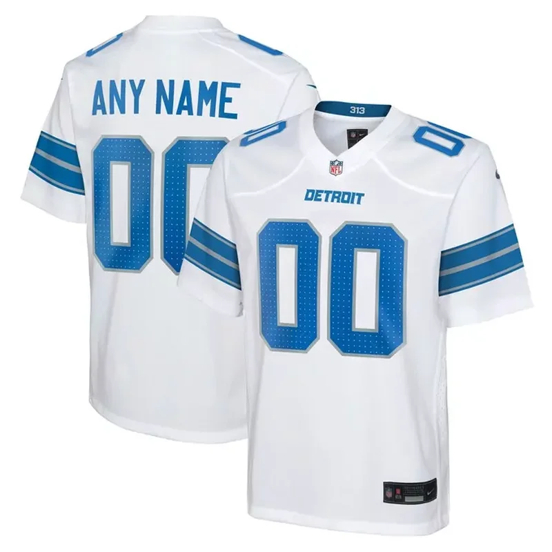 Jahmyr Gibbs Detroit Lions Alternate Game Jersey Blue - Image 4