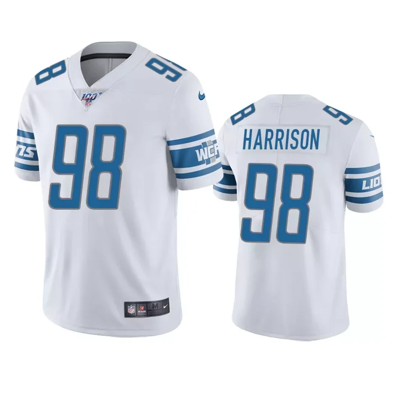 Demetrius Taylor Detroit Lions Player Game Jersey - Blue NFL - Image 2