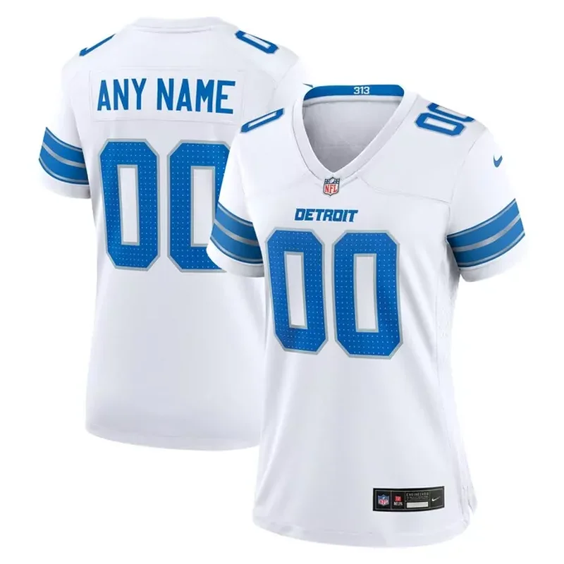 Brian Branch Detroit Lions Game Jersey Blue - Image 5