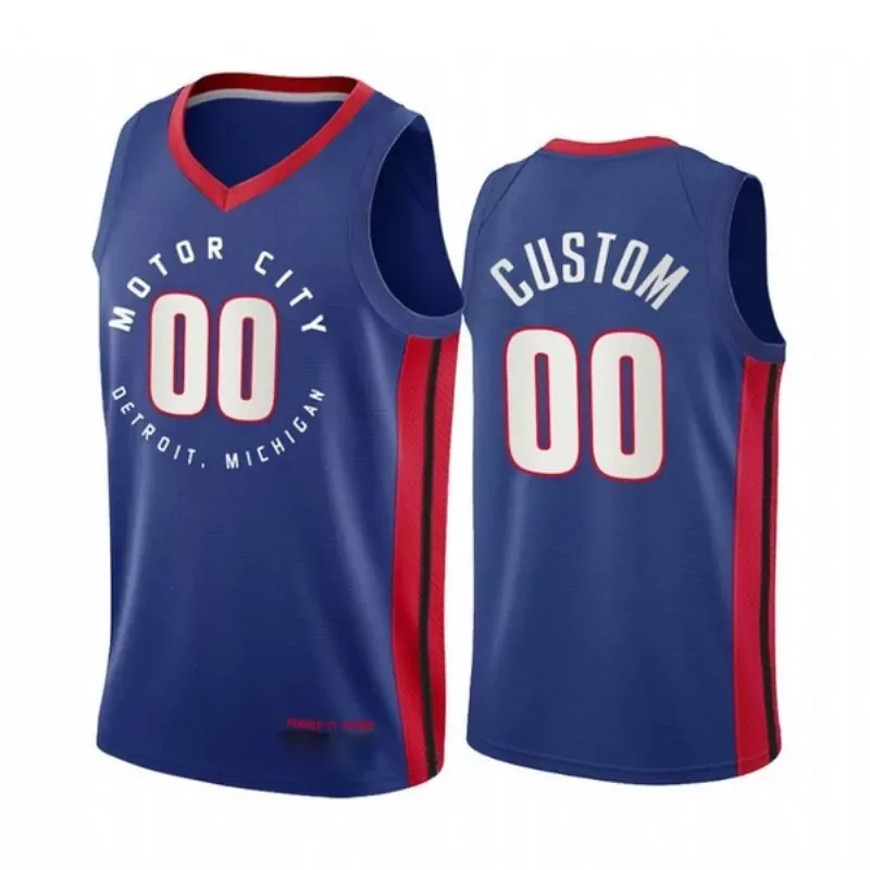 Isaiah Stewart Detroit Pistons 2021/22 Fast Break Jersey - Icon Edition - Blue NBA - Image 3