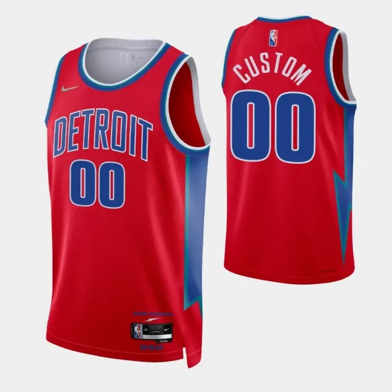 Detroit Pistons Custom 2022 23 Classic Edition Teal Basketball jersey - Image 5