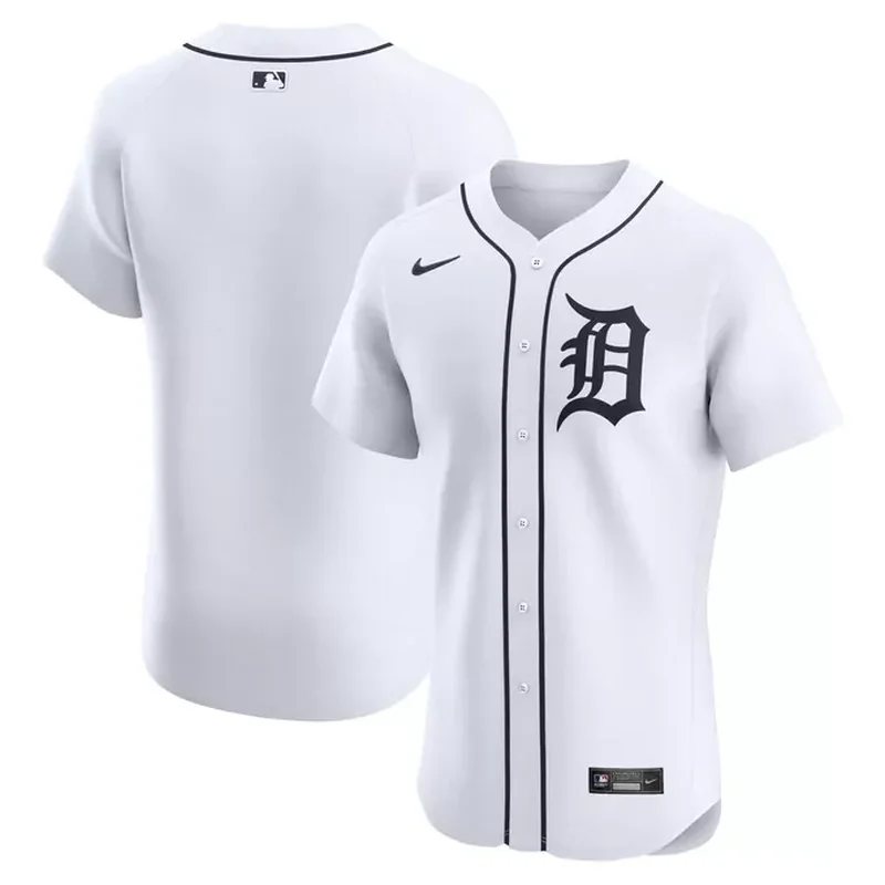 Detroit Tigers Alternate Custom Jersey – Navy - Image 3