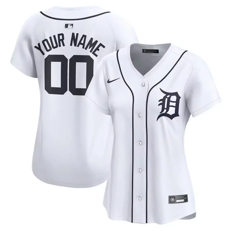 Javier Baez Detroit Tigers Home Elite Player Jersey White - Image 4