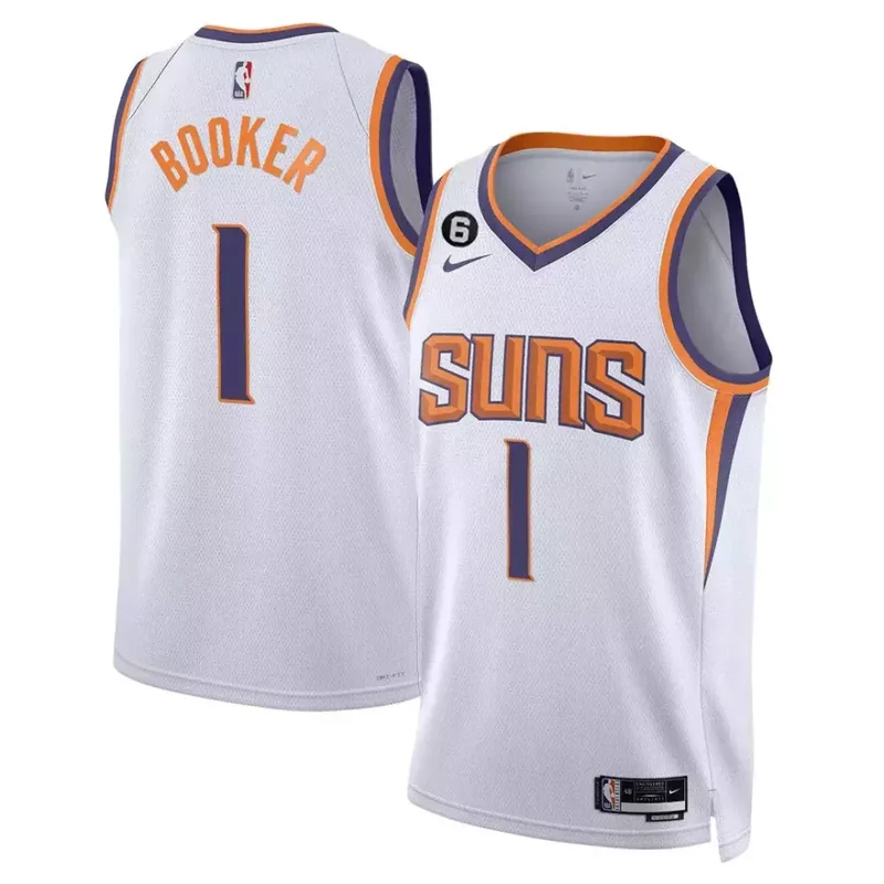 Devin Booker Classic Phoenix Suns Players Stitched Jersey - Image 3