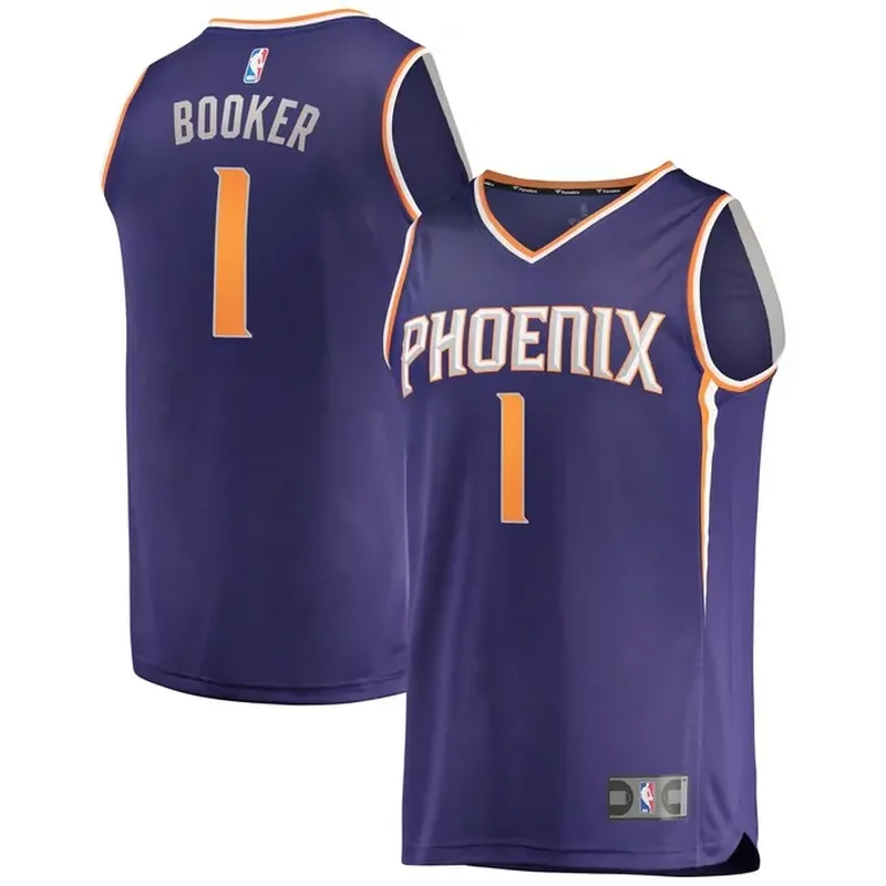 Devin Booker Phoenix Suns Fast Break Player Jersey Icon Edition Purple
