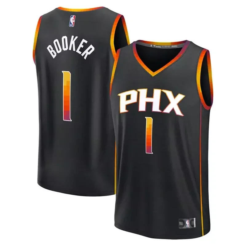 Devin Booker Phoenix Suns Fast Break Player Jersey Icon Edition Purple - Image 3