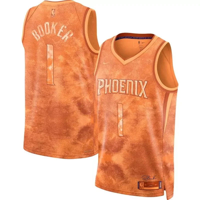 Devin Booker Phoenix Suns Unisex Jersey Association Edition White - Image 2