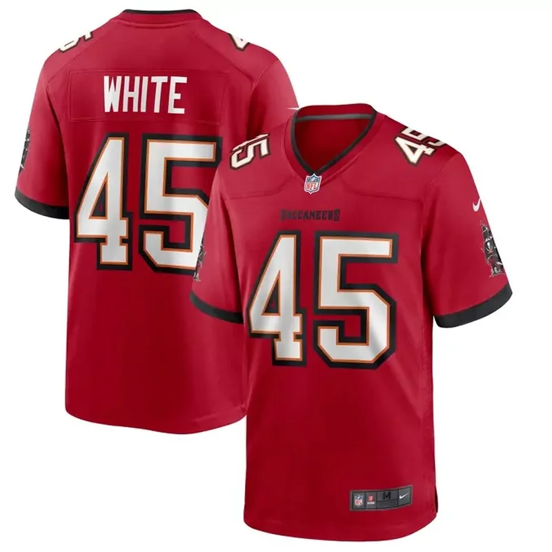 Ronde Barber Tampa Bay Buccaneers Retired Player Game Jersey Orange - Image 5