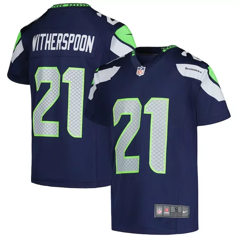 Jim Zorn Seattle Seahawks Throwback Retired Player Game Jersey Royal - Image 2
