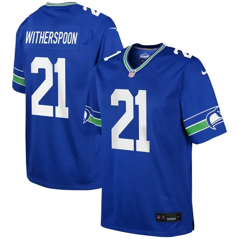 Jaxon Smith-Njigba Seattle Seahawks Game Jersey Royal - Image 2