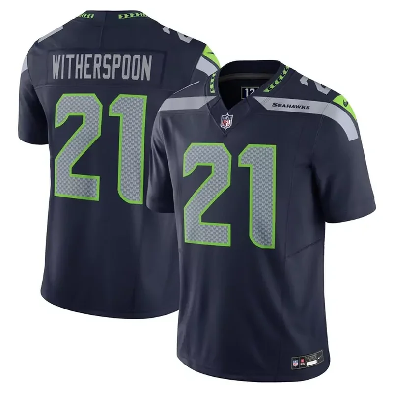 Devon Witherspoon Seattle Seahawks Vapor Fuse Jersey Navy