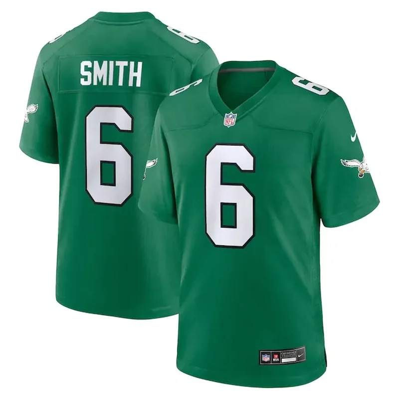 AJ Brown Philadelphia Eagles Player Game Jersey Midnight Green - Image 4