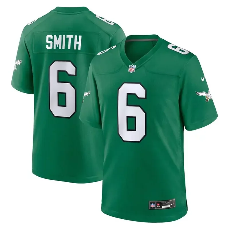 AJ Brown Philadelphia Eagles Vapor Fuse Jersey Kelly Green - Image 5