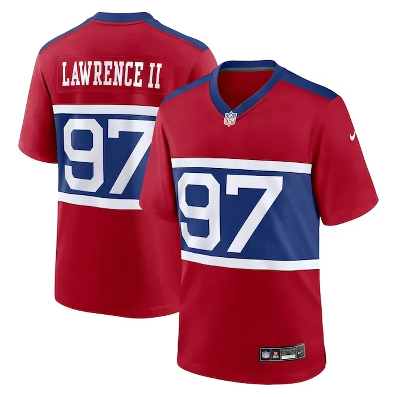Michael Strahan New York Giants 1993 Legacy Jersey Royal - Image 4