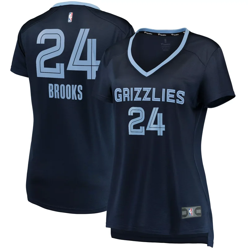 Dillon Brooks Memphis Grizzlies Fast Break Player Jersey - Icon Edition - Navy NBA