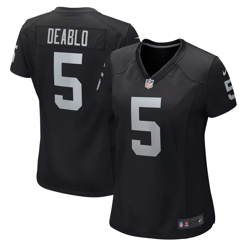 Divine Deablo Las Vegas Raiders Player Jersey - Black - Image 2