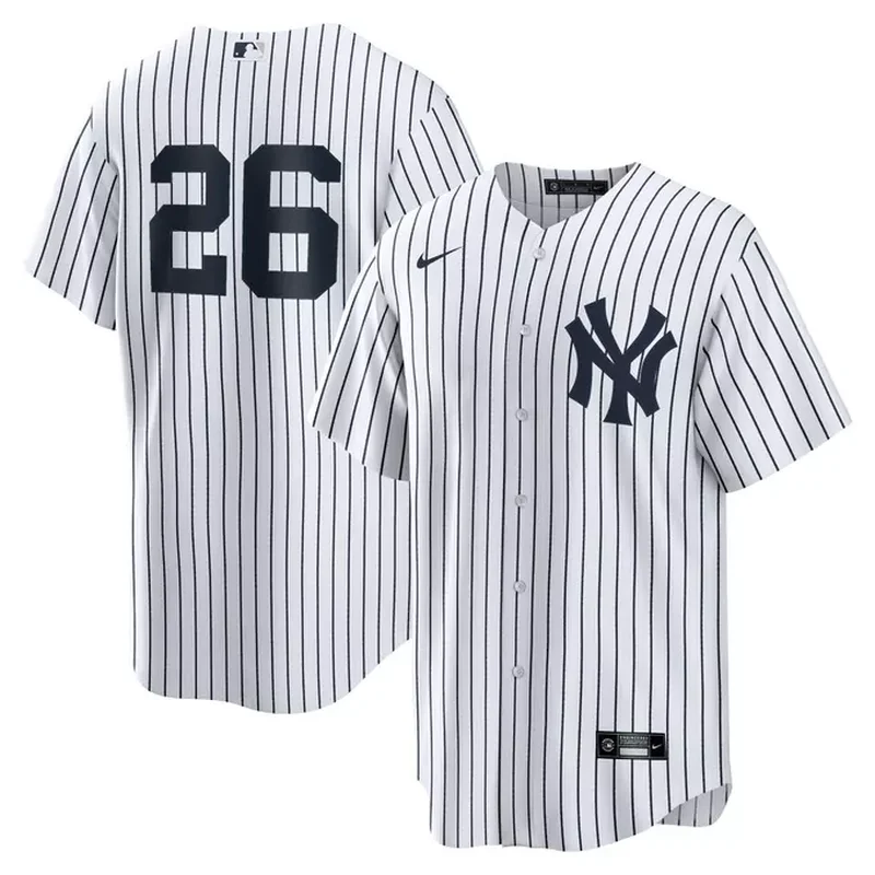Anthony Rizzo New York Yankees Home Game Player Jersey White - Image 4
