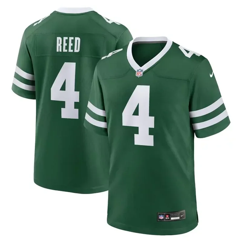 New York Jets Womens Classic Alternate Custom Jersey White - Image 4