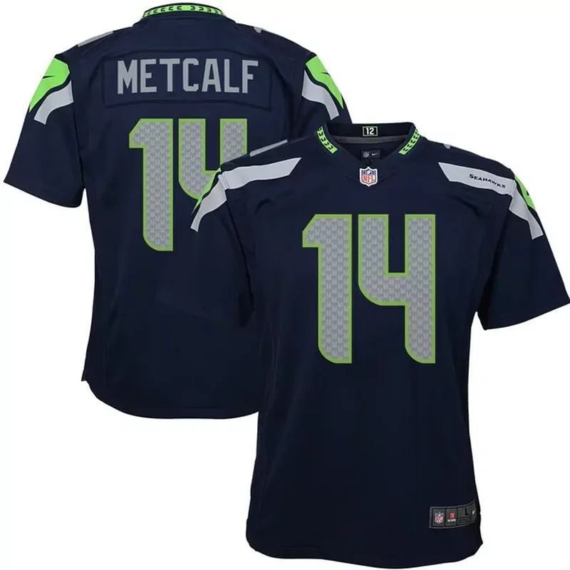 Jaxon Smith-Njigba Seattle Seahawks Game Jersey Royal - Image 3
