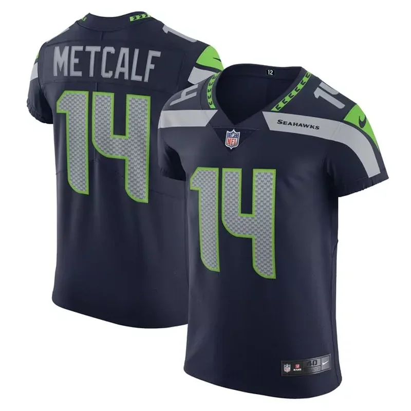 Geno Smith Seattle Seahawks Womens Player Jersey Navy - Image 5
