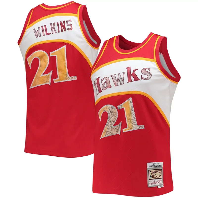 Onyeka Okongwu Atlanta Hawks 2020 NBA Draft First Round Pick Red Icon Jersey Atlanta Hawks Fans - Image 5