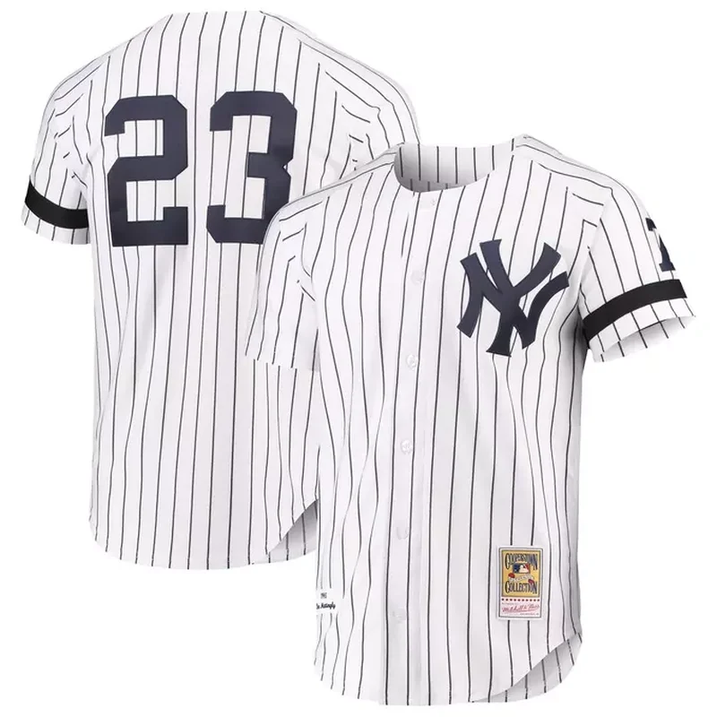 Mariano Rivera New York Yankees Cooperstown Collection Mesh Batting Practice Jersey Navy - Image 2
