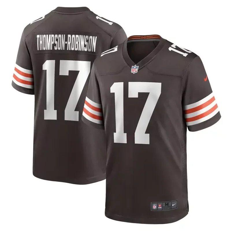 Dawand Jones Cleveland Browns Womens Team Game Jersey Brown - Image 2