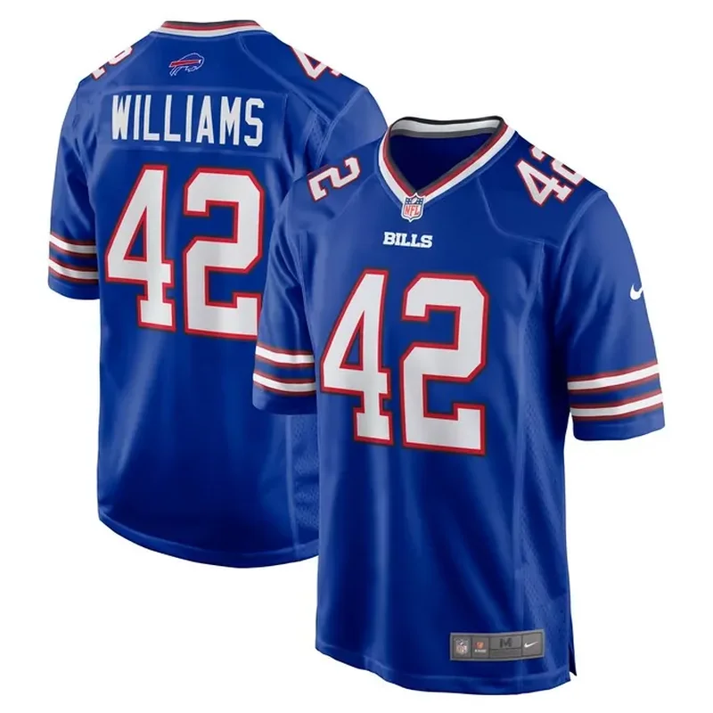 Dorian Williams Buffalo Bills Home Game Jersey Royal