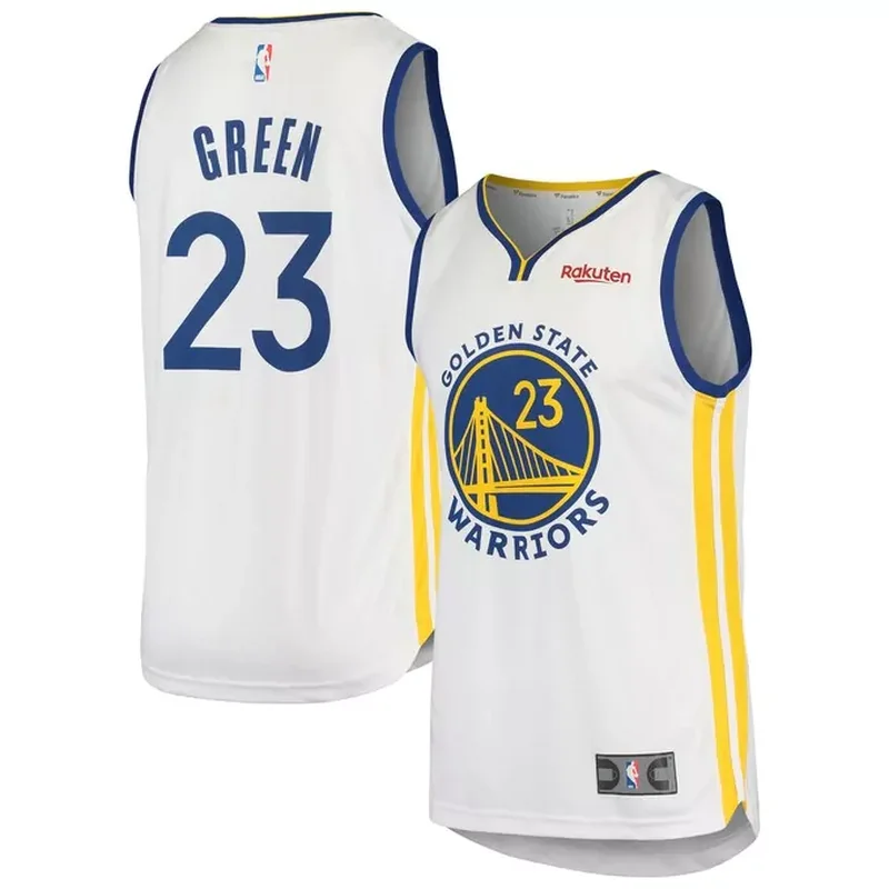 Baron Davis Golden State Warriors 2006/07 Classics Fadeaway Player Jersey Navy/Orange - Image 4