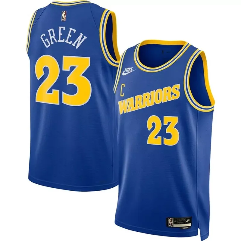 Chris Mullin Golden State Warriors 1993/94 Sidewalk Sketch Jersey Light Blue - Image 3