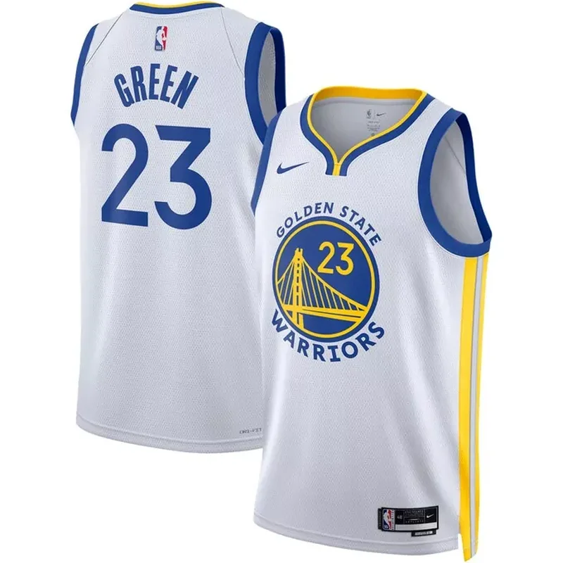 Baron Davis Golden State Warriors Classics 2006/07 Jersey Navy - Image 4
