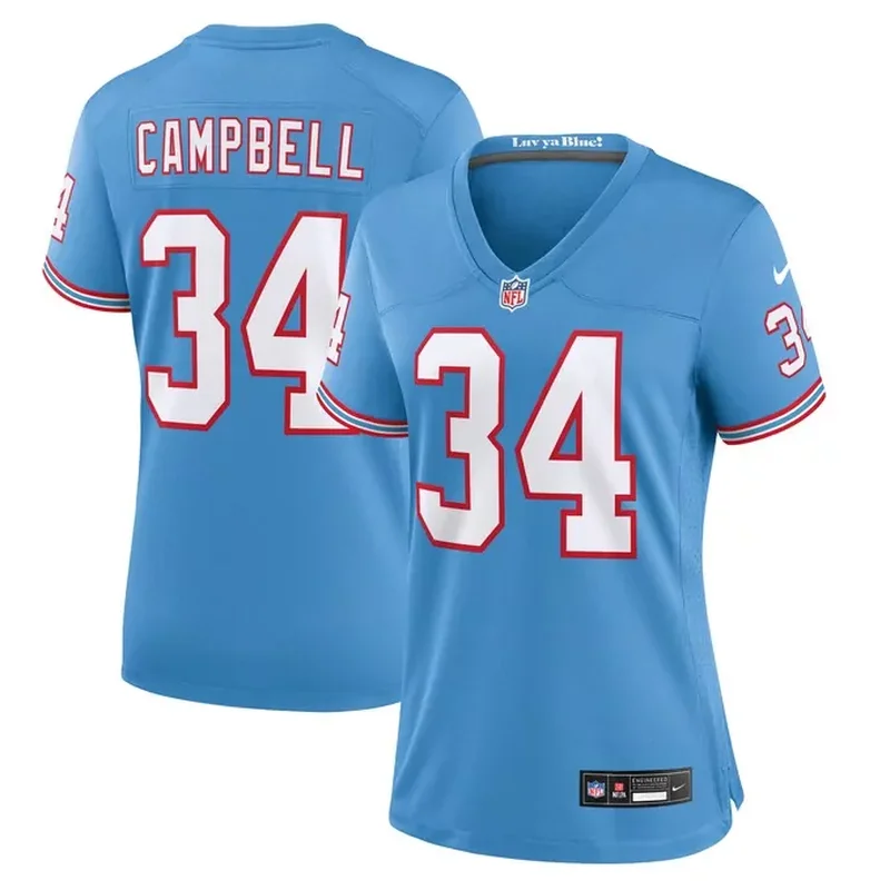 Malik Willis Tennessee Titans Game Jersey Light Blue - Image 4