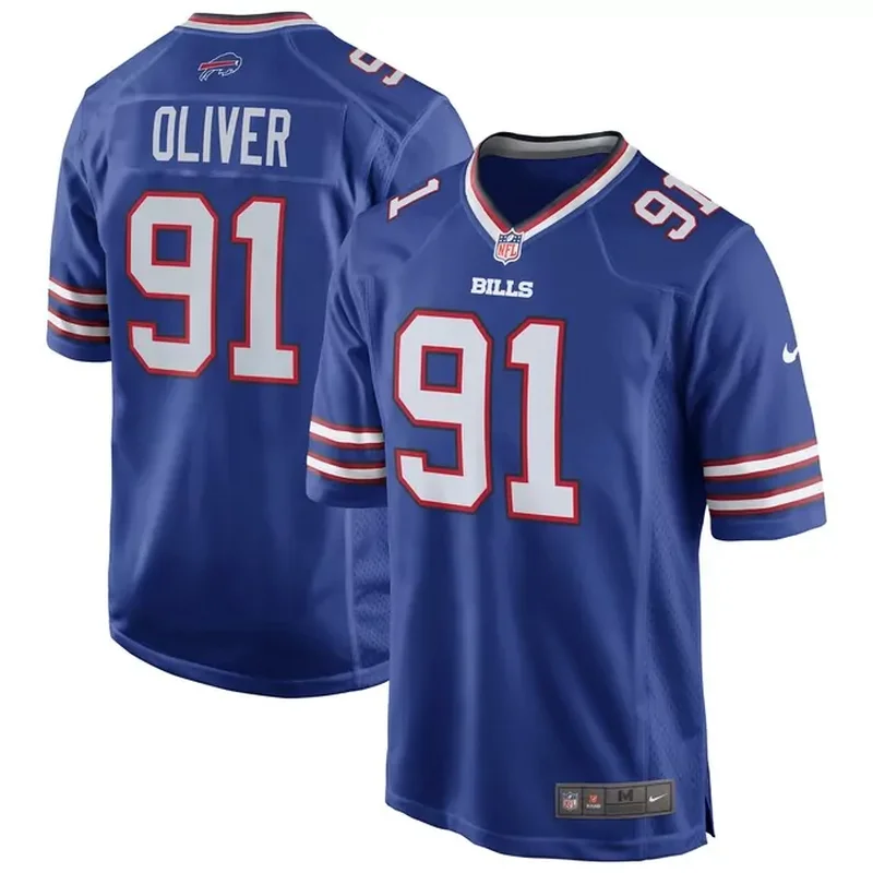 Jim Kelly Buffalo Bills Legacy Jersey Royal - Image 3