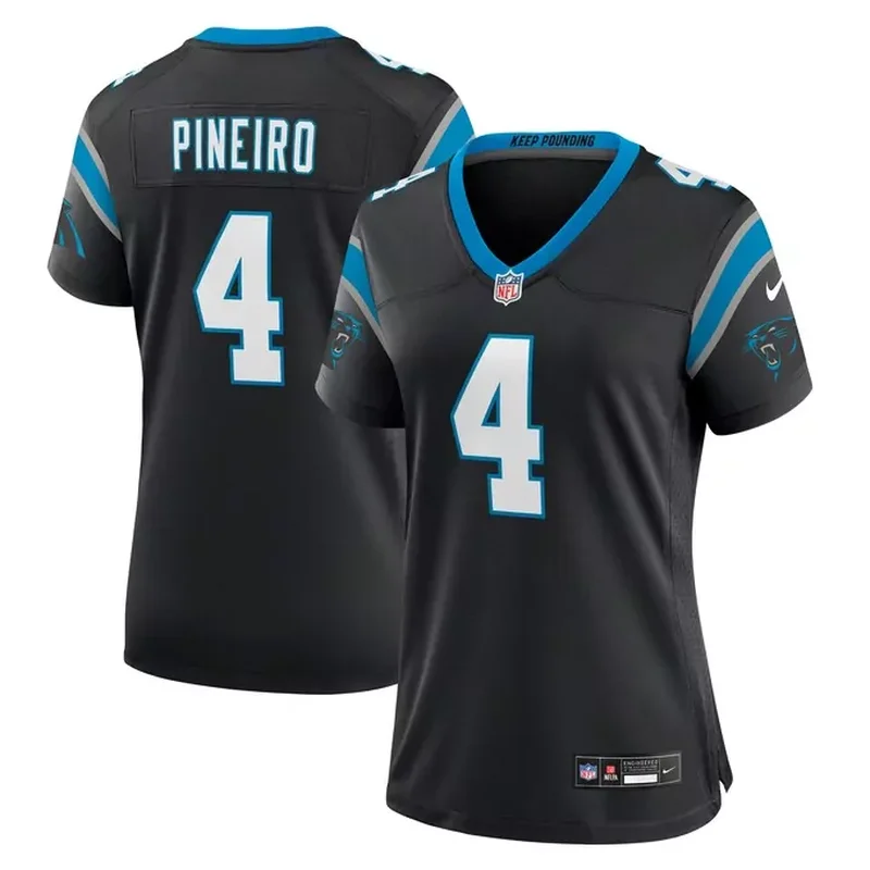 Carolina Panthers Classic Elite Custom Jersey Blue - Image 5