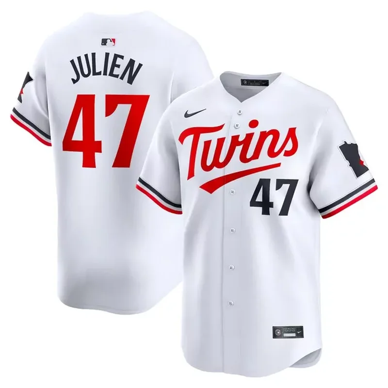 Kyle Farmer Minnesota Twins Home Player Jersey White - Image 4