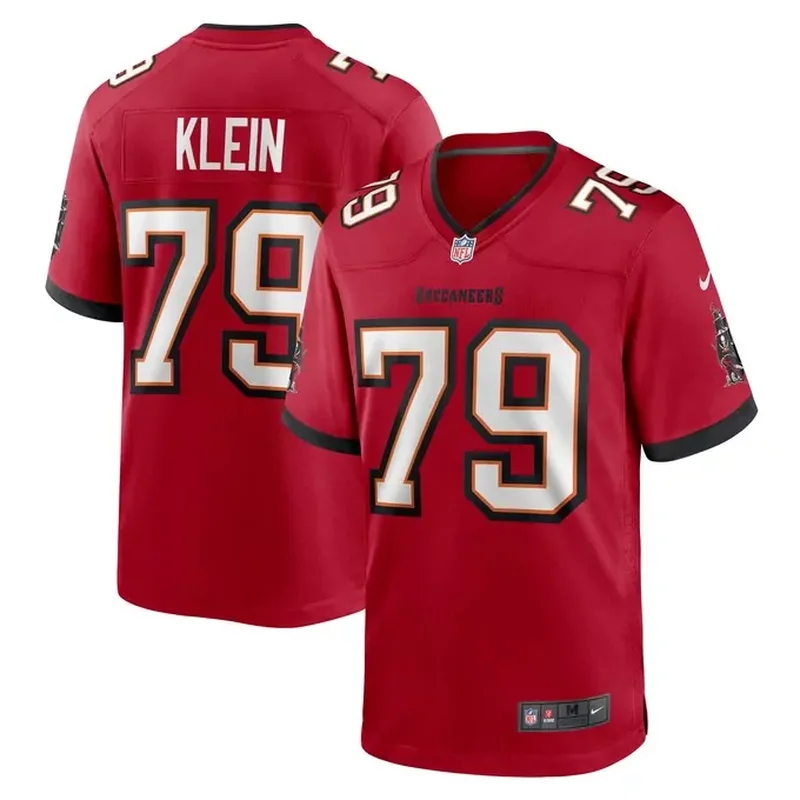 Elijah Klein Tampa Bay Buccaneers Game Jersey Red