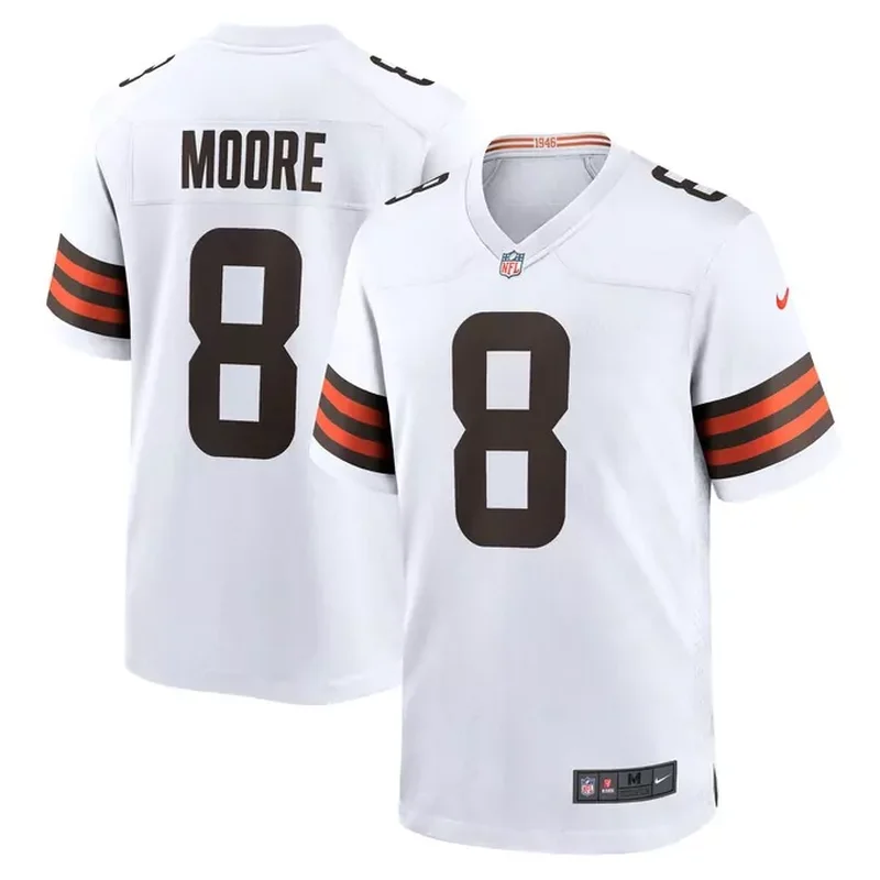 Jarvis Landry Cleveland Browns 1946 Collection Alternate Game Jersey White - Image 4