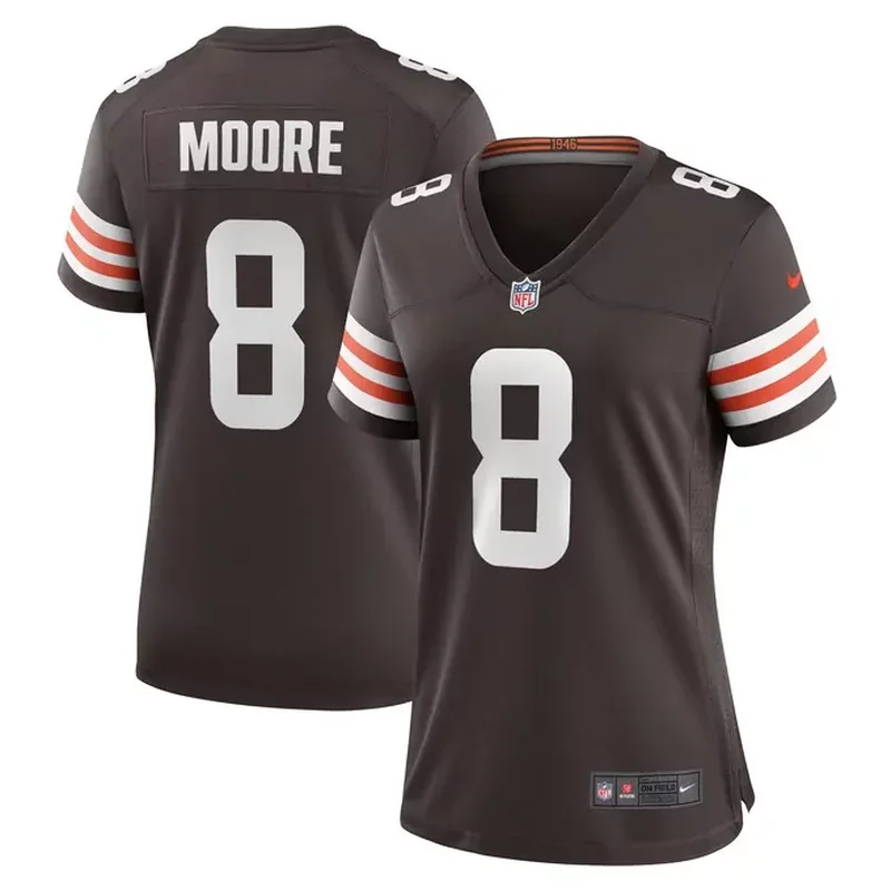 Dawand Jones Cleveland Browns Womens Team Game Jersey Brown - Image 4