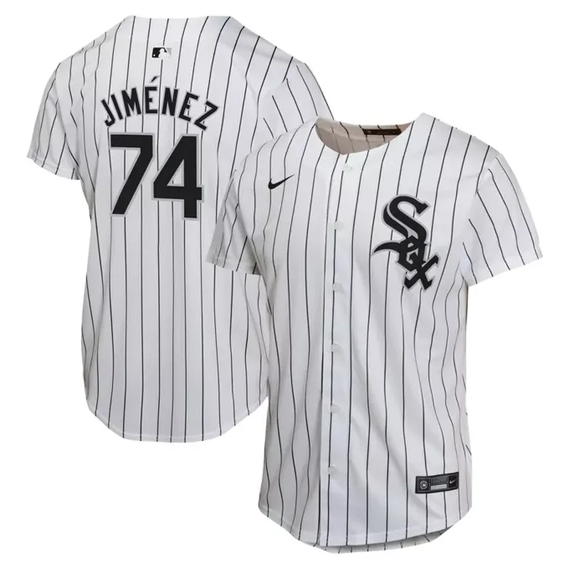 Chicago White Sox Home Blank Jersey White - Image 5