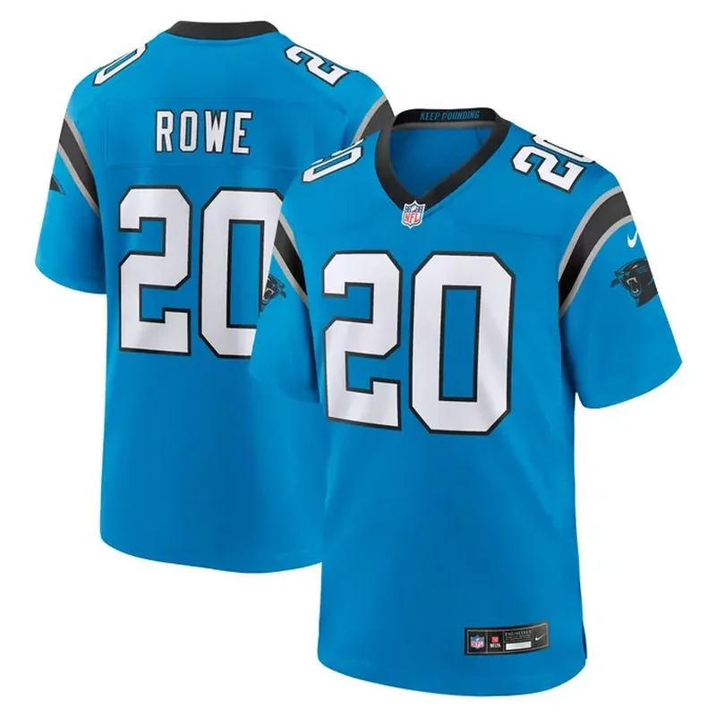 DeShawn Williams Carolina Panthers Game Player Jersey Black - Image 5