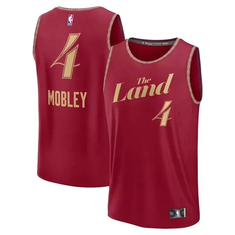 Donovan Mitchell Cleveland Cavaliers Unisex Jersey Icon Edition Wine - Image 2