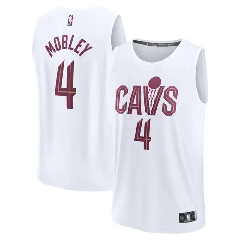 Isaac Okoro Cleveland Cavaliers Fast Break Jersey Icon Edition Wine - Image 2